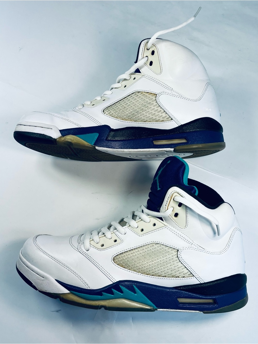 Nike Air Jordan 5 Retro OG #136027-108 Rare 2013 Men's:12 High-Top Sneakers